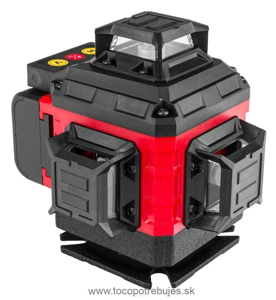 Krížový laser zelený RTPLK0036, 4D, 360 stupňov - RED TECHNIC RTPLK0036