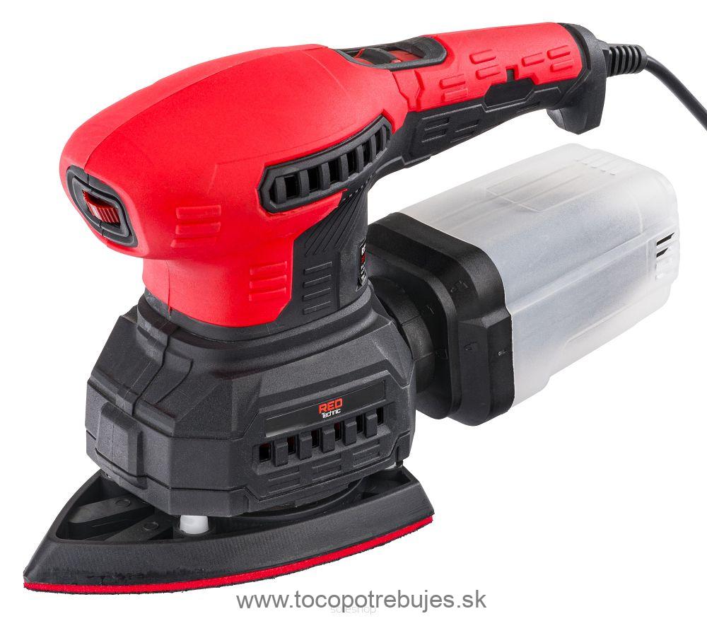 Excentrická oscilačná brúska 1300W, 3v1 - RED TECHNIC RTSMO0060