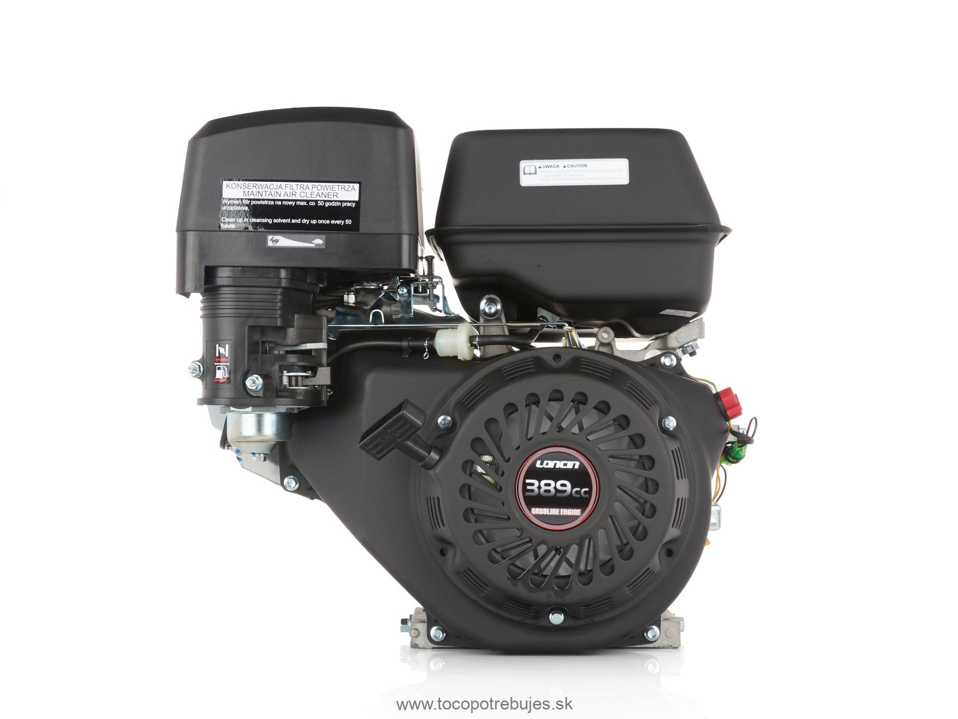 Benzínový motor 13HP Loncin G390F 25 mm - GEKO G80249
