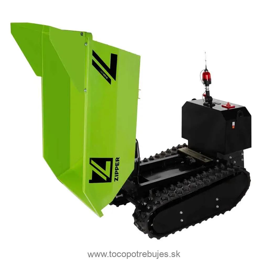 Elektrický dumper / sklápací vozík s dialkovým ovládáním ZI-ED400