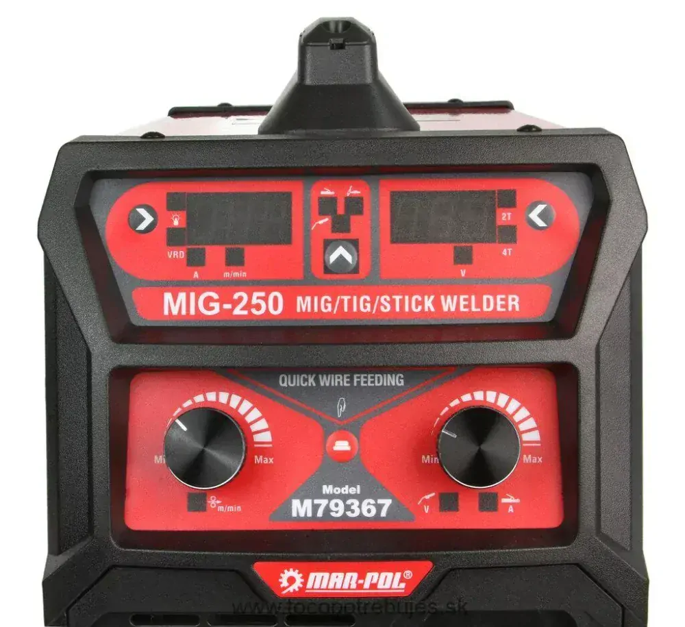 Invertorová zváračka MIG 250A - MAR-POL M79367
