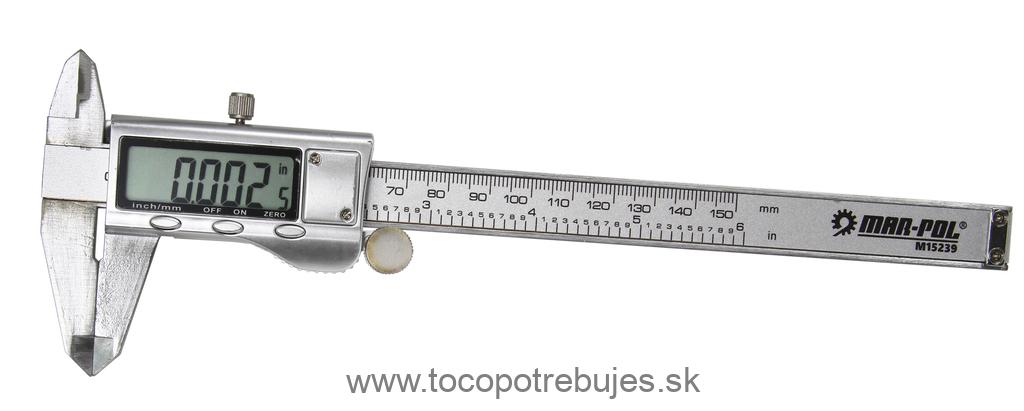 Posuvné meradlo digitálne, šublera 150mm M15239