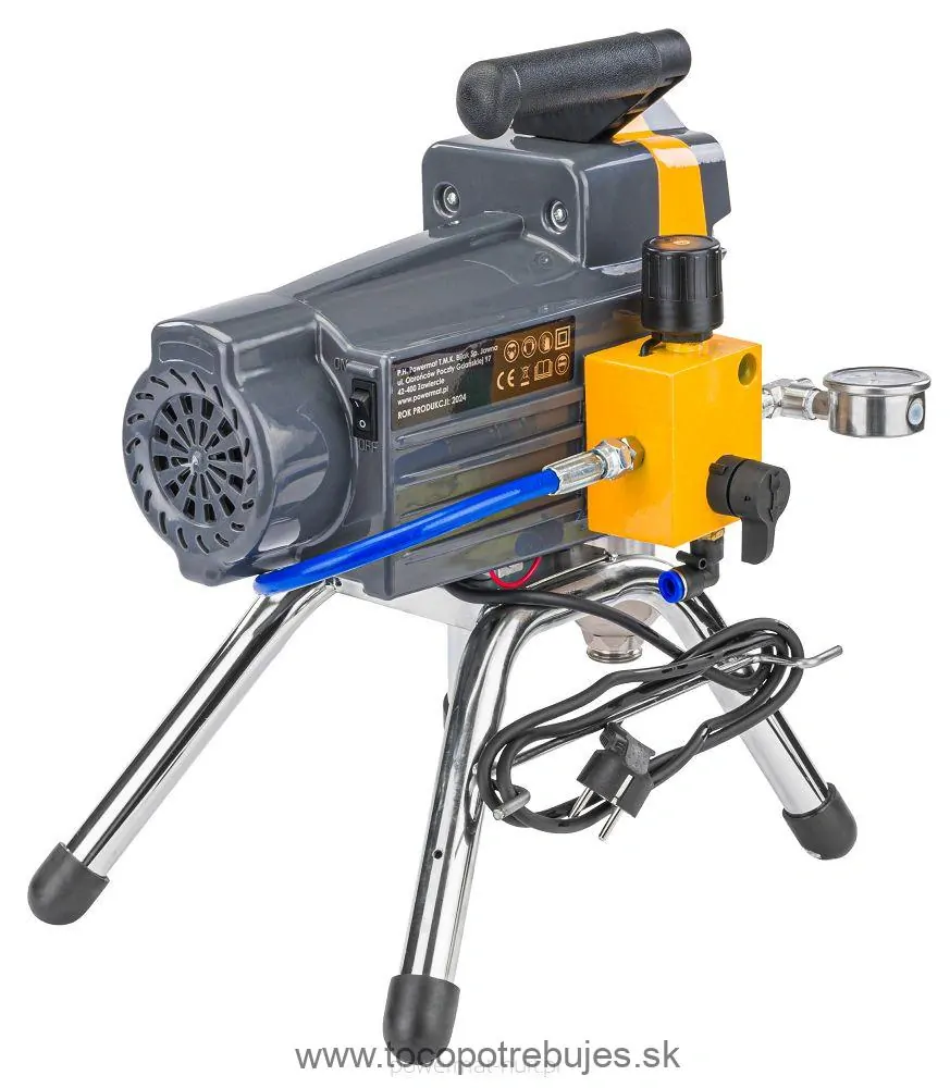 Hydrodynamický maliarsky agregát, 1300W PM-PDM-1300M PRO - POWERMAT