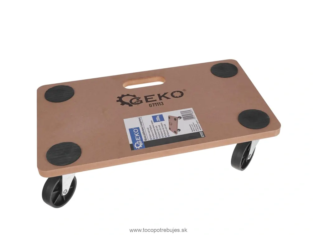 Plošinový transportný vozík 200kg - GEKO G71113