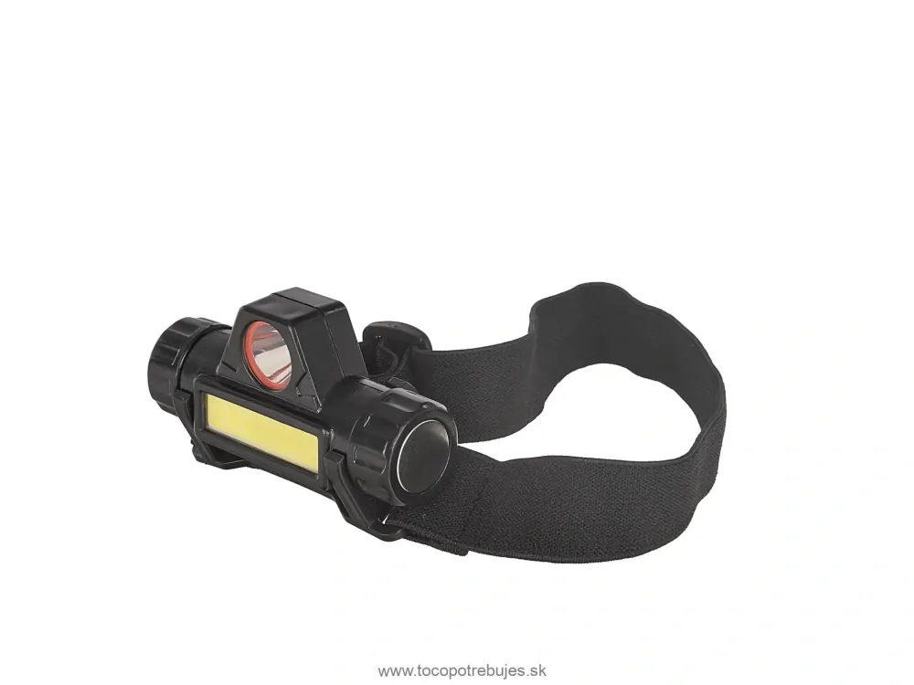 Čelová LED baterka s 2 svietidlami, 800 mAh - Keltin K02003