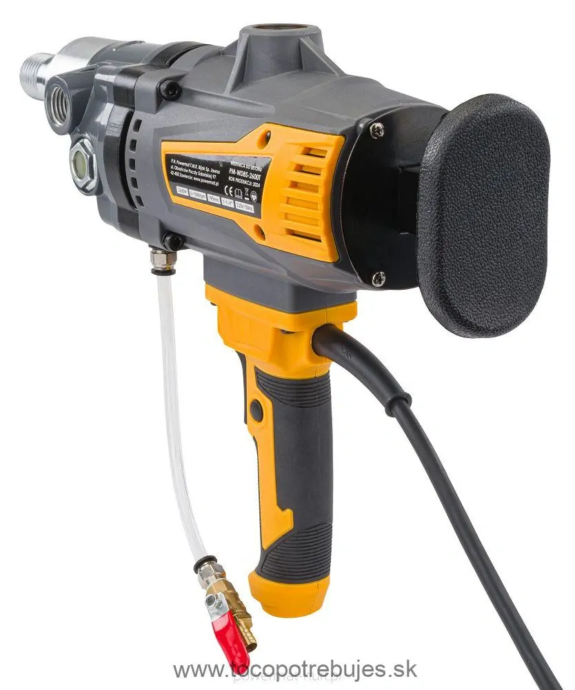 Elektrická vŕtačka do betónu 2600W - POWERMAT PM-WDBS-2600T