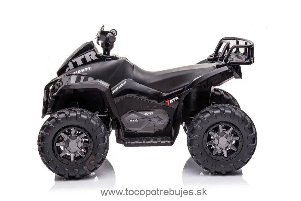 LeanToys Elektrická štvorkolka GTS1199, čierna