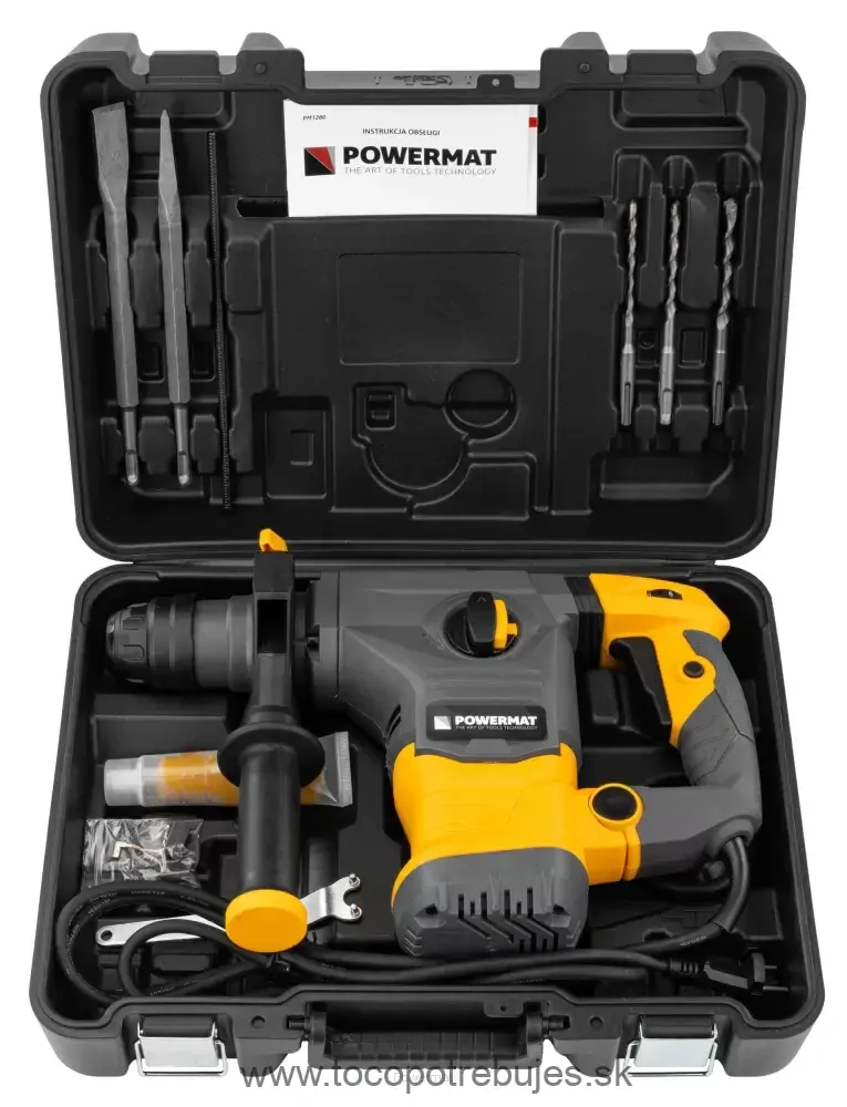 Vŕtacie kladivo 2600W PM-MU-2600T - POWERMAT