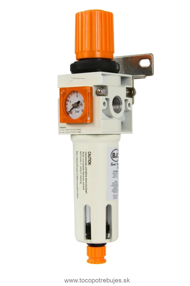 Vzduchový filter/regulátor vzduchu 1/4" 15 bar - BJC M80641