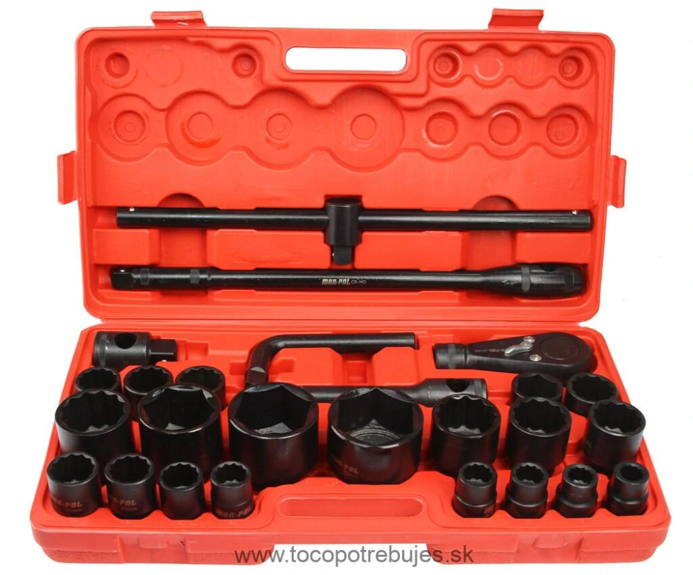 Gola sada 1'' a 3/4'' 17-65 mm 26 dielna - MAR-POL M58249