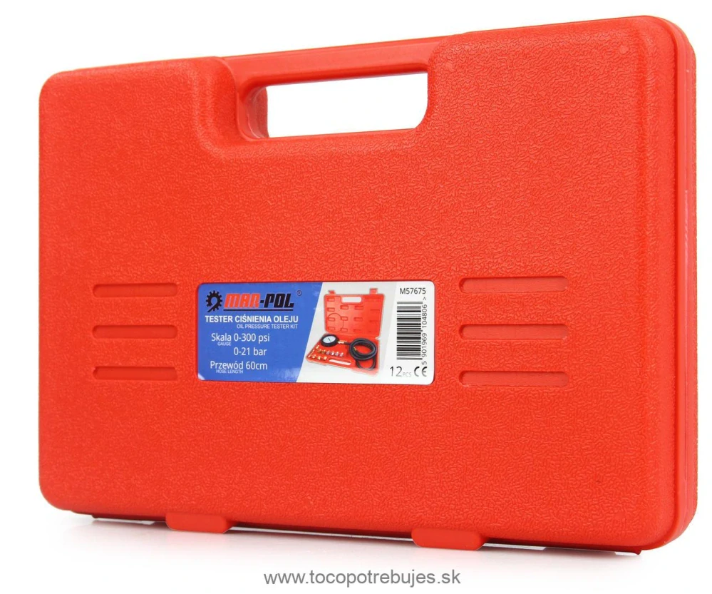 Tester merač tlaku oleja 35 bar - MAR-POL M57675