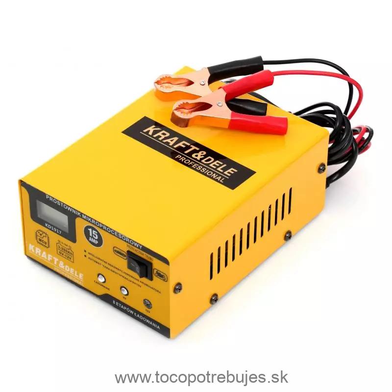 Nabíjačka mikroprocesorová 15AMP - Kraft&Dele KD1917