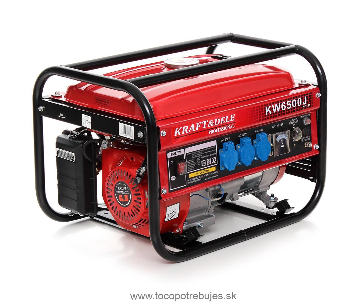 Elektrocentrála Kraft&Dele 2500W 12/230V KD111