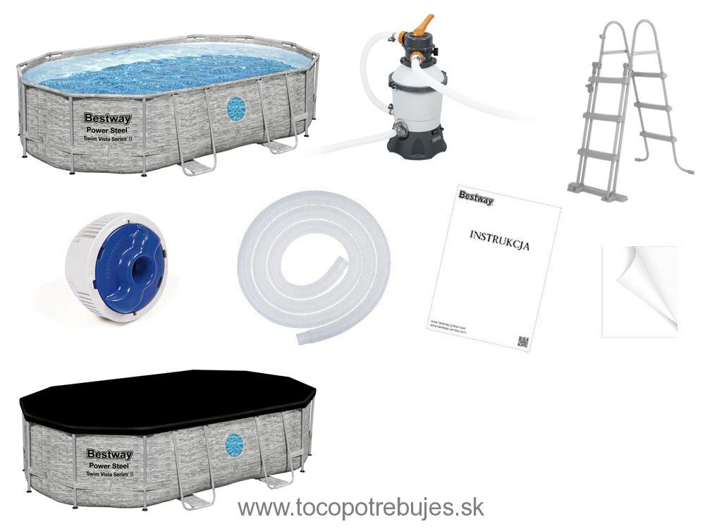 Bestway 56946 Power Steel Swim VISTA II. 488 x 305 x 107 cm