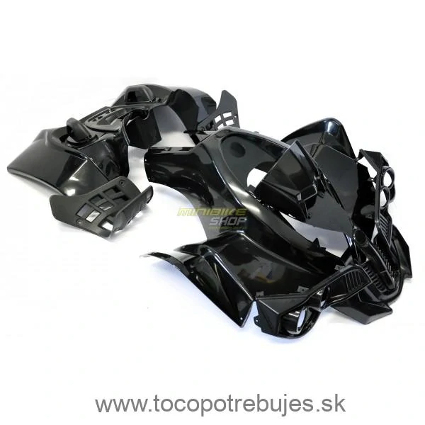 Sada plastov ATV Warrior 125ccm- čierne