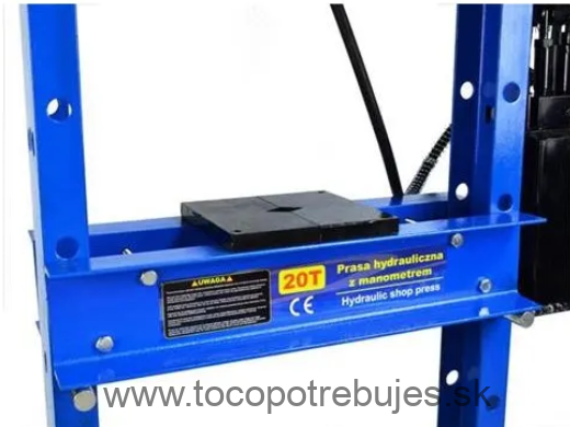 Hydraulický lis s tlakomerom 20T - GEKO G02082
