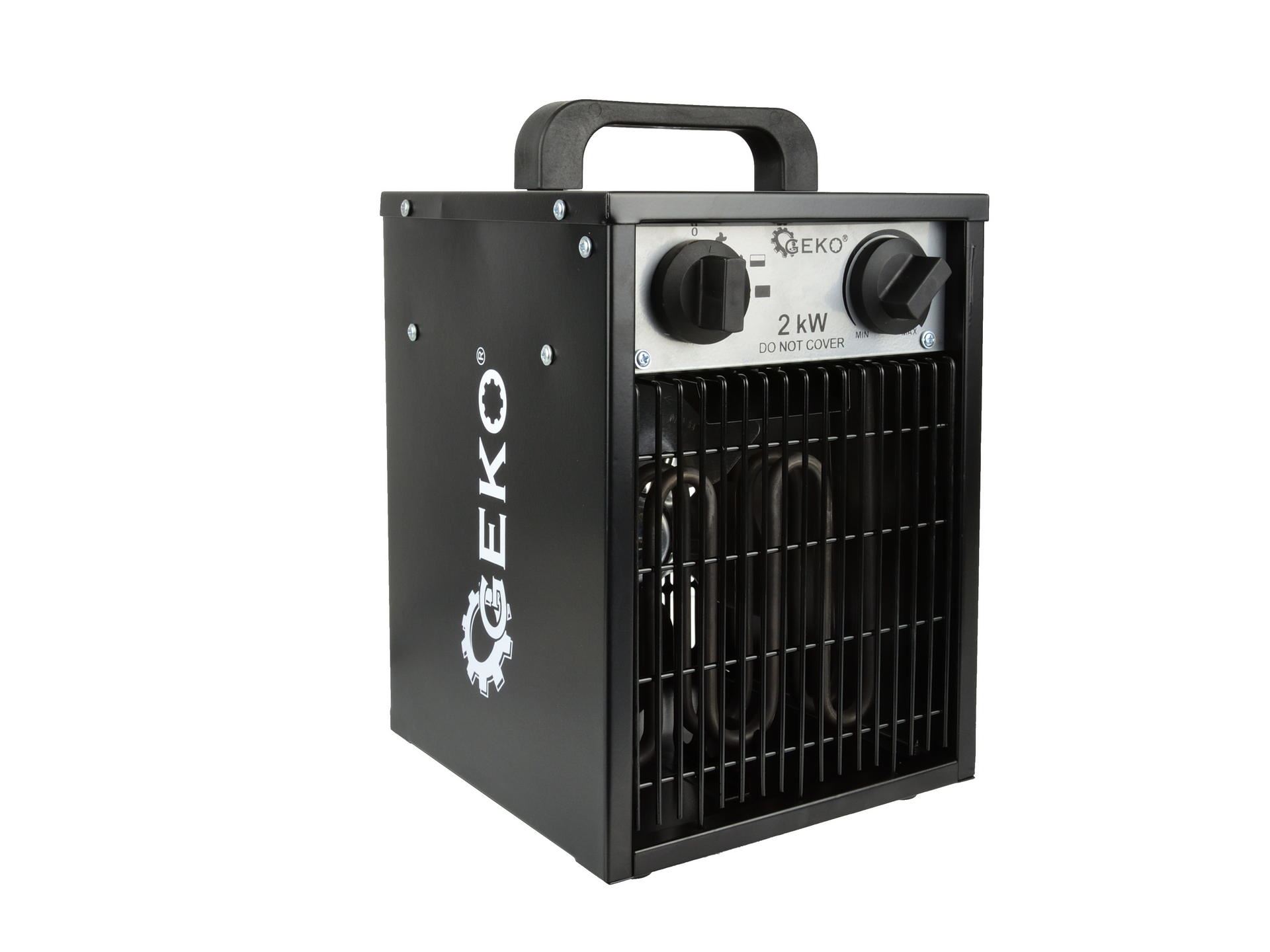 Elektrický ohrievač vzduchu s ventilátorom 2KW - GEKO G80400
