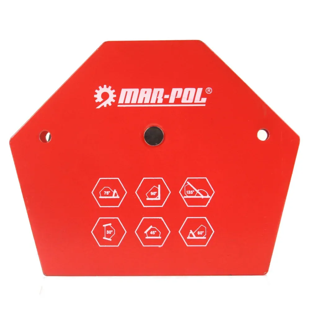 Zvárací magnetický uholník 6 hran, 25 kg - MAR-POL M79413