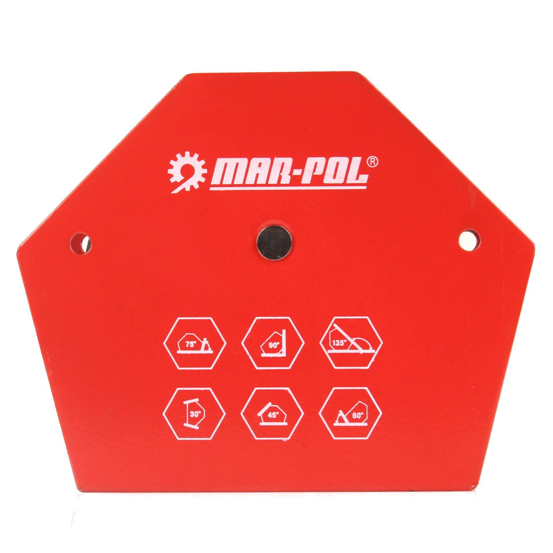 Zvárací magnetický uholník 6 hran, 35 kg - MAR-POL M79414