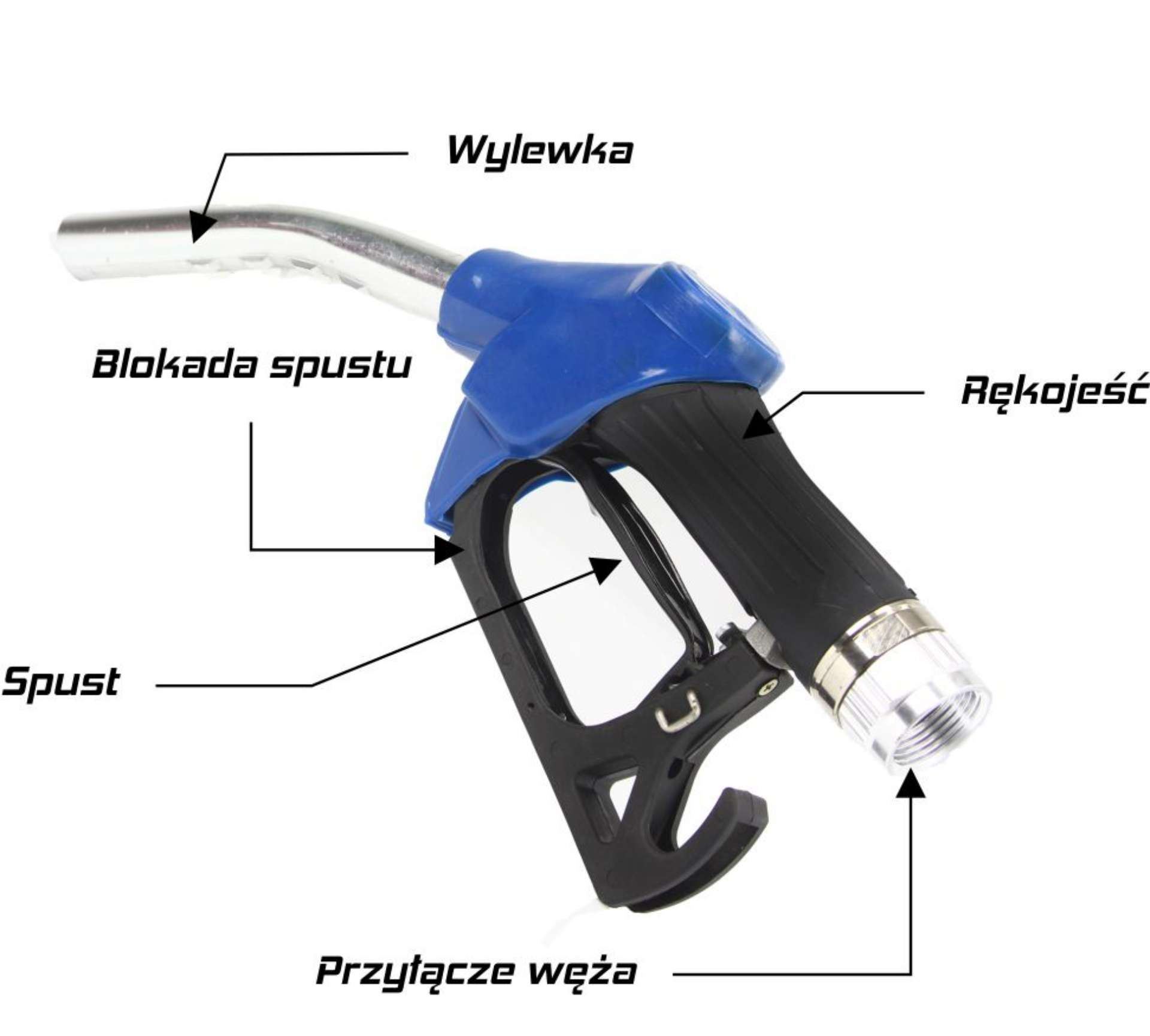 Samovypínacia čerpacia pištol s aretáciou - MAR-POL M79949