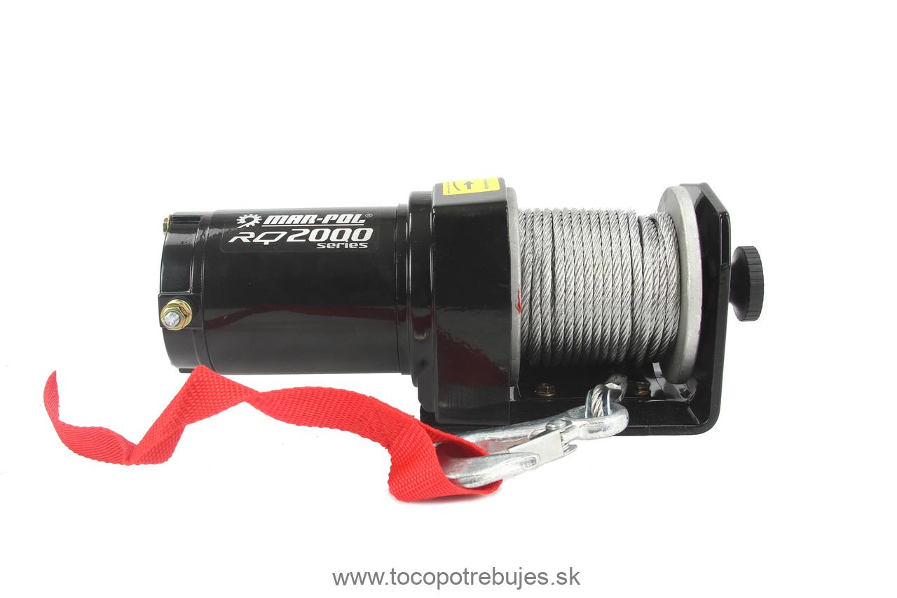 MAR-POL Lanový navijak 12V ( 907 kg) - M80760