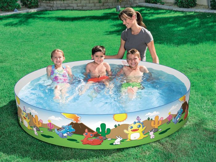 Bestway 55022 bazén s pevnou stenou DINO 183 x 38 cm