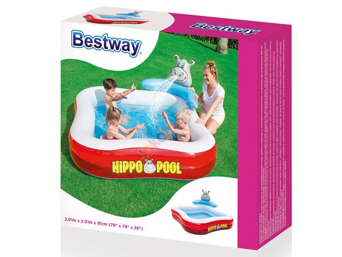 Bestway 53050 Detský bazén 201 x 201 x 91 cm