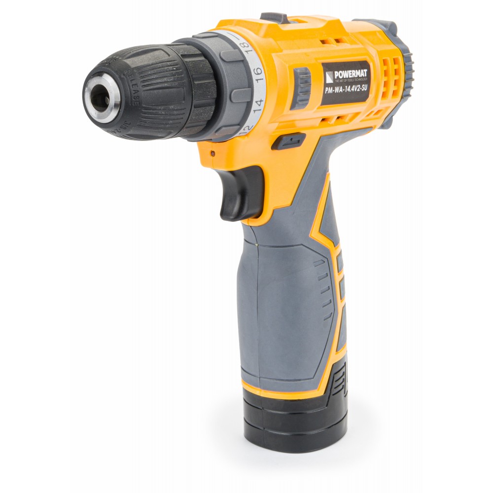 Aku vŕtací skrutkovač 14.4V PM-WA-14.4V2-SU - POWERMAT