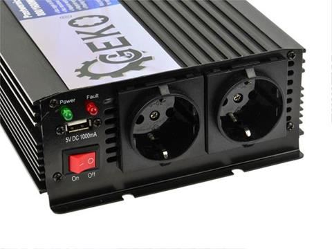 Menič napätia 12V/230V 800/1600W - GEKO G17006
