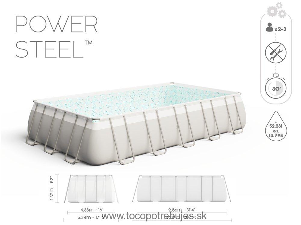 Bestway Power Steel 956 x 488 x 132 cm 56623