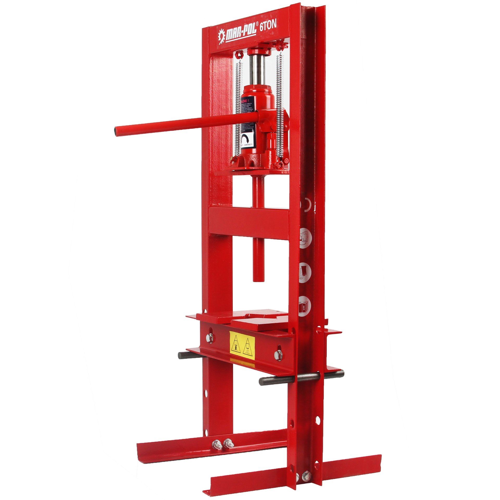 Hydraulický dielenský lis 6 tonový -  MAR-POL M80398 