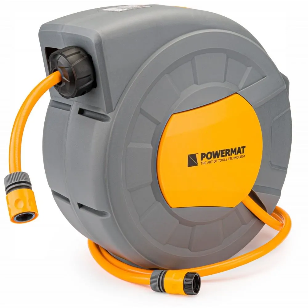 Samonavíjací bubon s hadicou na vodu PM-ABNW-20T - POWERMAT