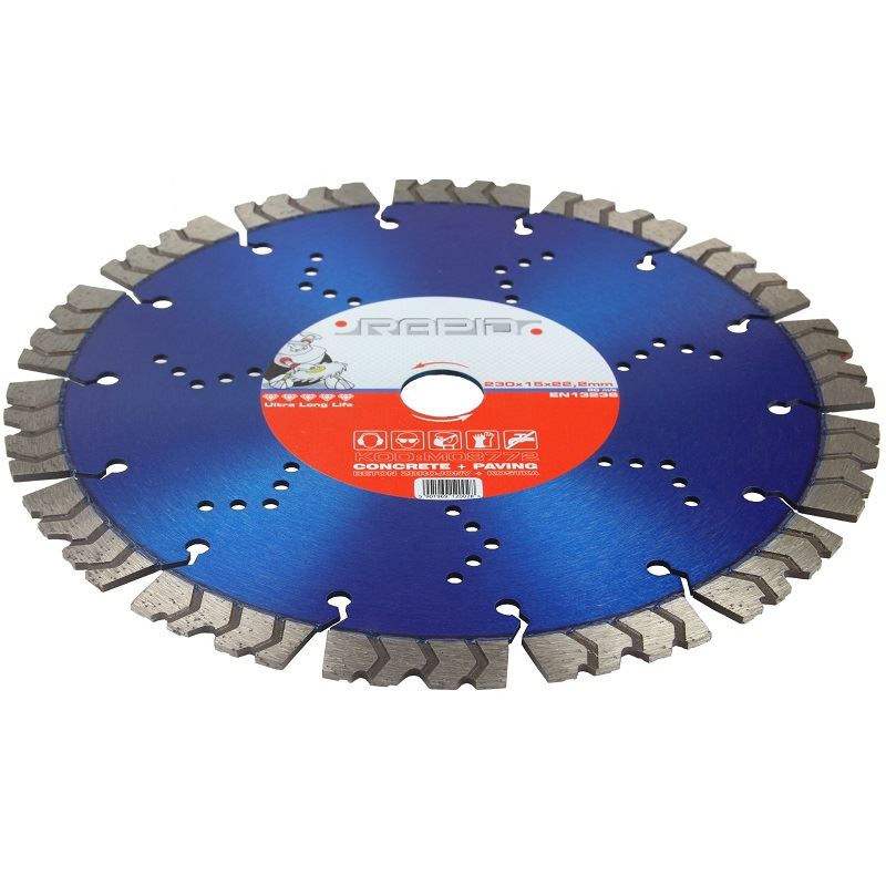 Diamantový rezný kotúč 230x15x22,2mm - RAPID M08772