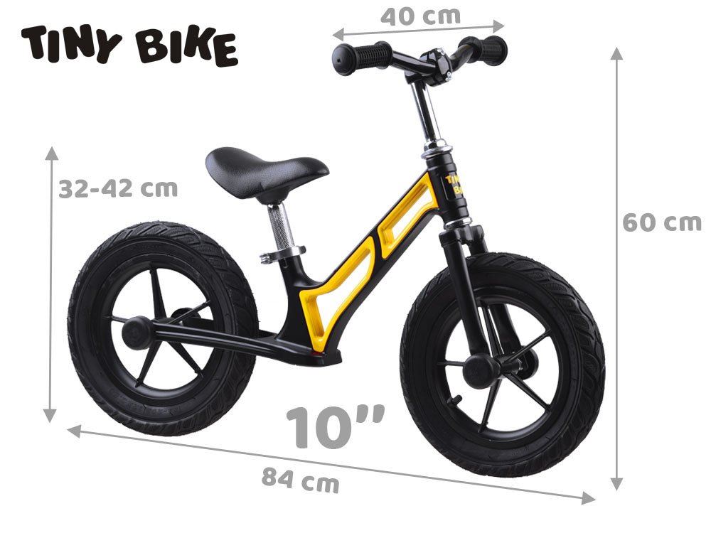 Tiny Bike Odrážadlo 10" žltá