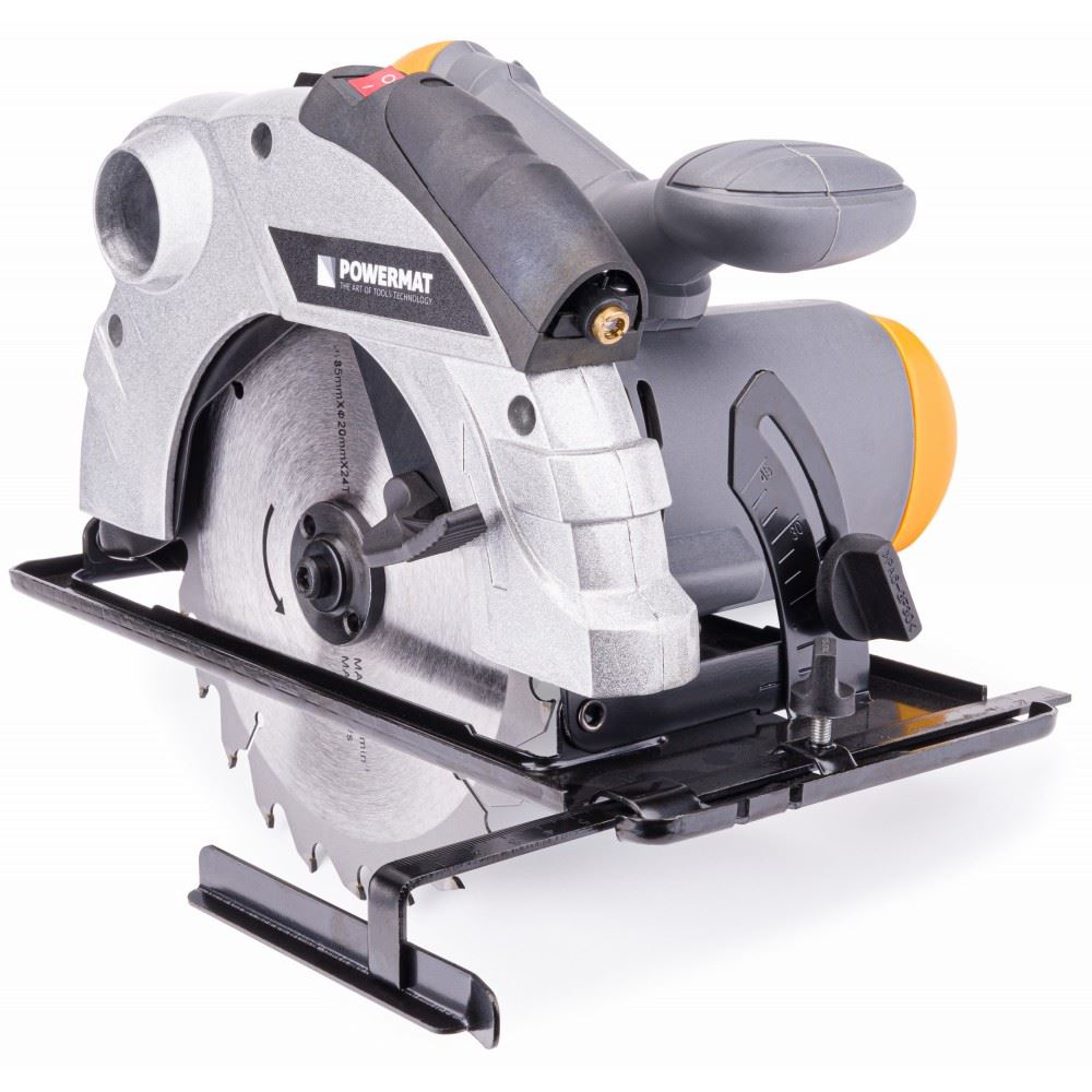 Kotúčová píla 185mm s laserom - POWERMAT PM-RPT-2250M