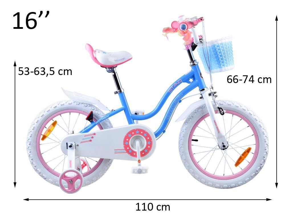Royal Baby Detský bicykel STAR GIRL 16" RB16G-1