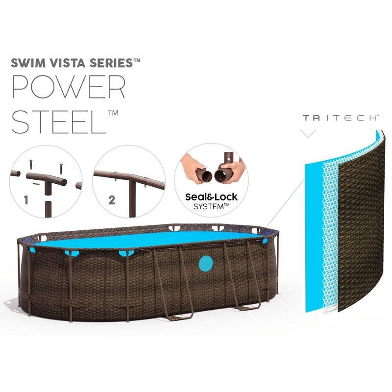 Bestway 56716 Power Steel Swim VISTA II. 549 x 274 x 122