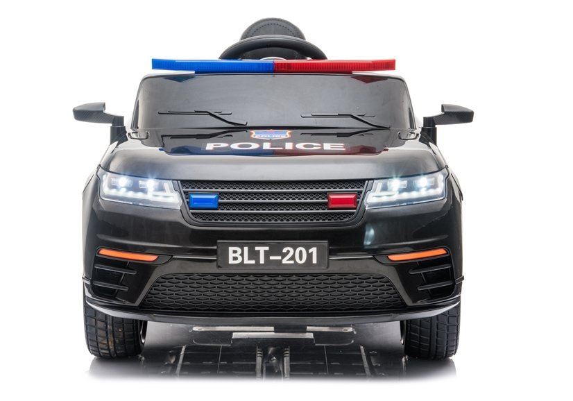 LeanToys elektrické policajné autíčko L7632, čierne