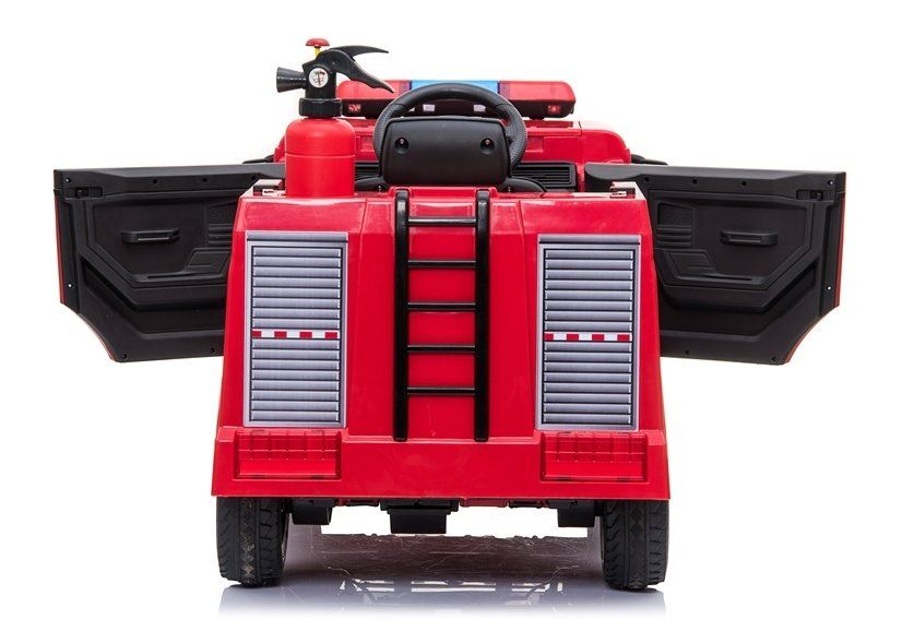 LeanToys elektrické autíčko L4095, červené hasické auto