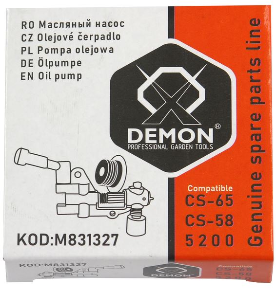 OLEJOVÉ ČERPADLO + POHON PRE PÍLU 5200 / CS-58 / CS-65 - DEMON M831327