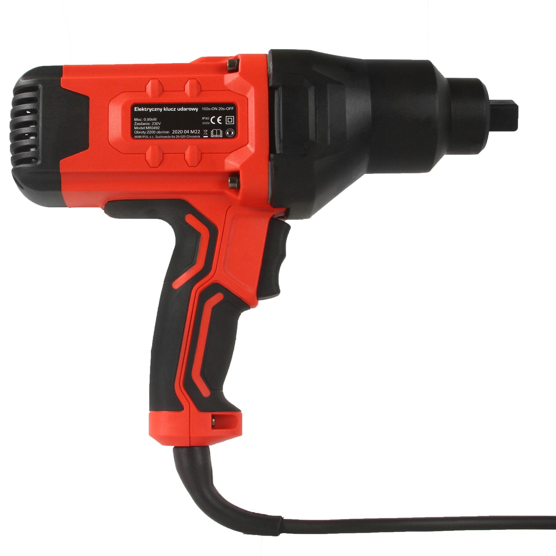 ELEKTRICKÝ KĽÚČ 1/2 "MAR-POL M80492