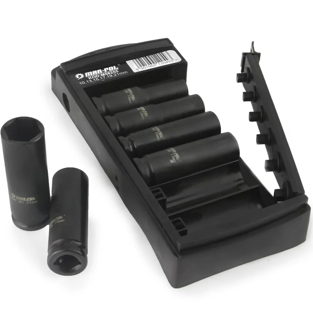 1/2 "NÁRAZOVÉ ZÁSUVKY 6 KS MAR-POL 10-21MM M58255