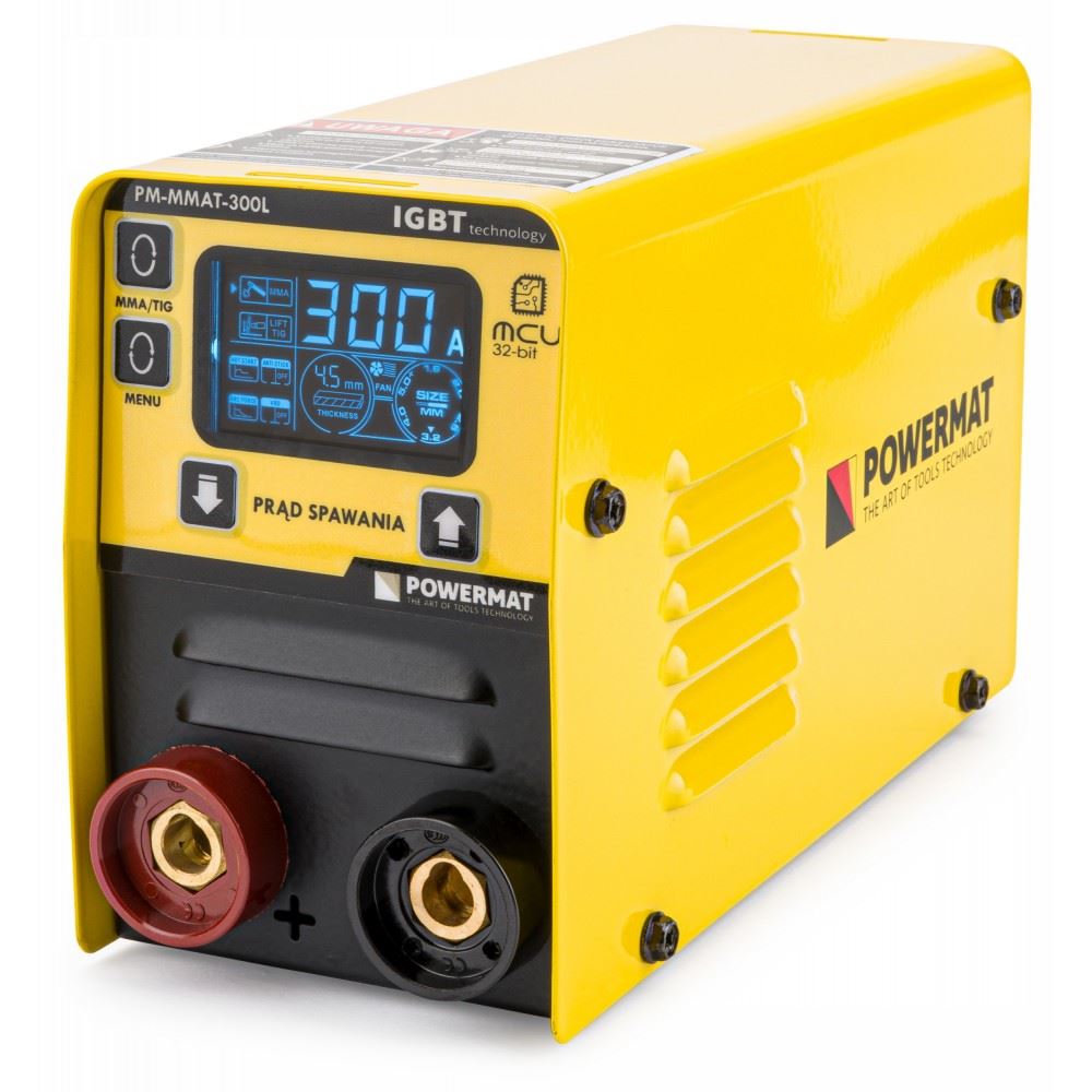 Invertorová zváračka 300A MMA TIG IGBT LCD - POWERMAT PM-MMAT-300L
