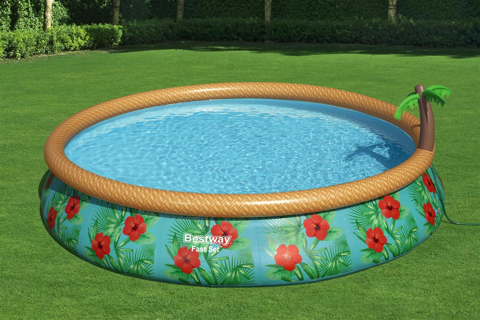 Bestway 57416 457 x 84cm Fast Set s Fontánou Palma