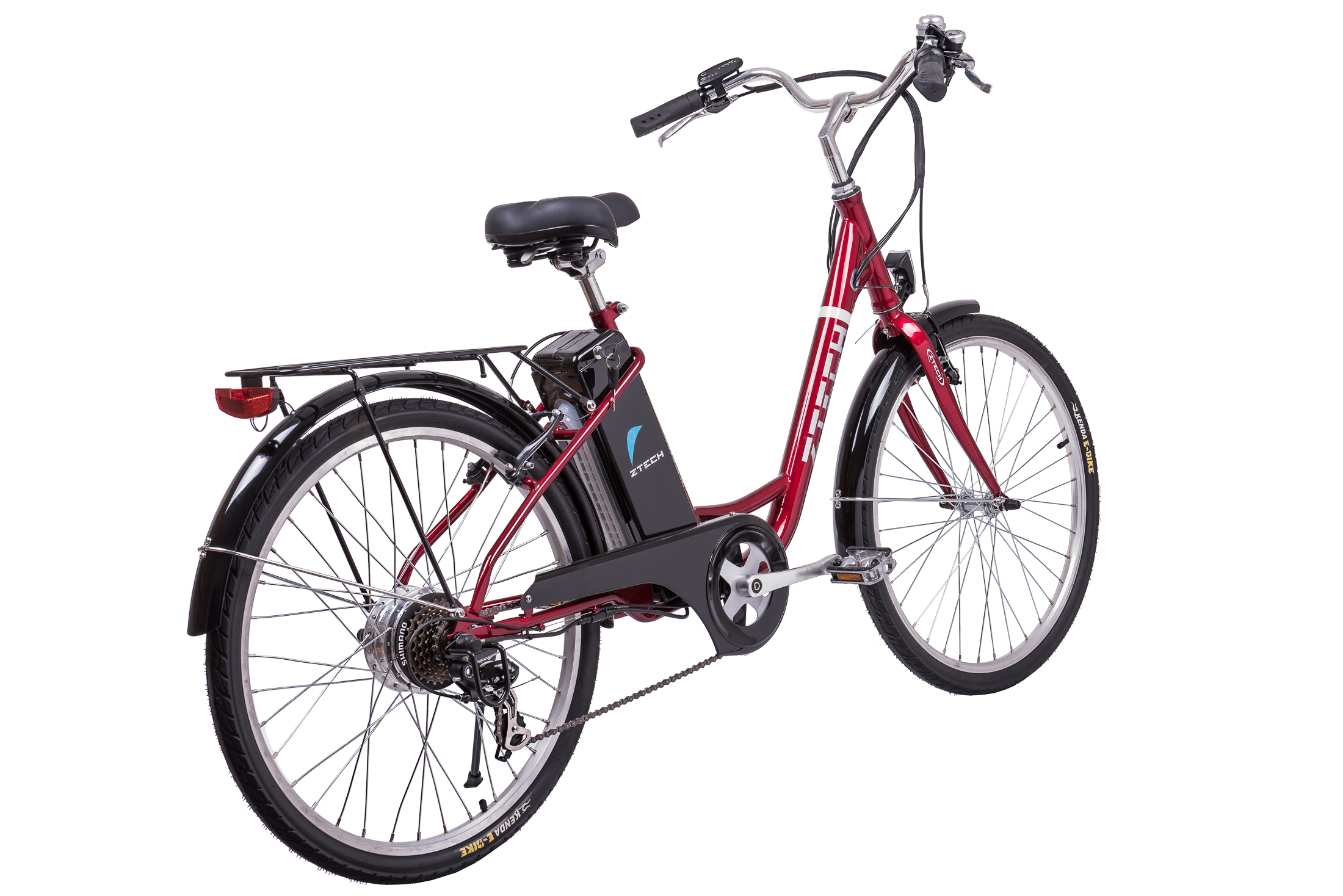 Elektrický bicykel, Z-TECH ZT-32 Li-on Barcelona, červený
