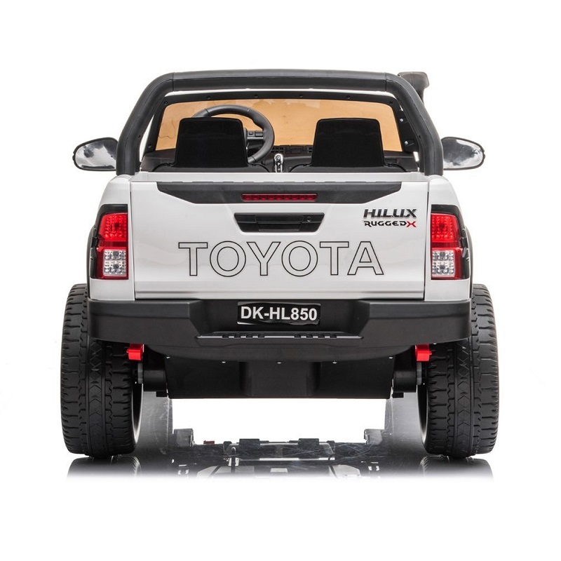 Joko Elektrické autíčko Toyota Hillux 4x4, penové kolesá, kožené sedadlo, FM rádio, otvárací kufor, nosnosť 50kg, ružové