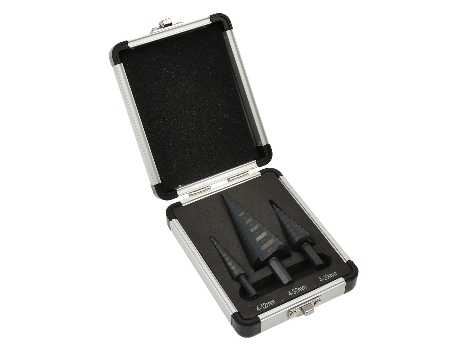Sada viacstupňových vrtákov HSS M2 3ks 4-12,4-20,4-32mm - Tvardy T03205