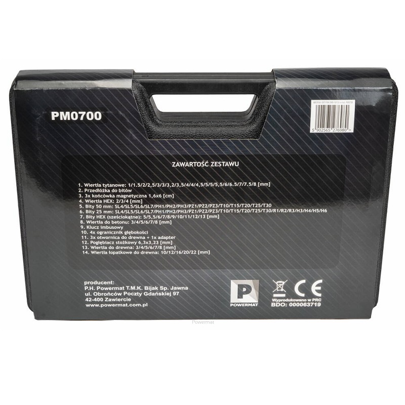 Sada vrtákov 101ks PM-ZWB-101SU - POWERMAT