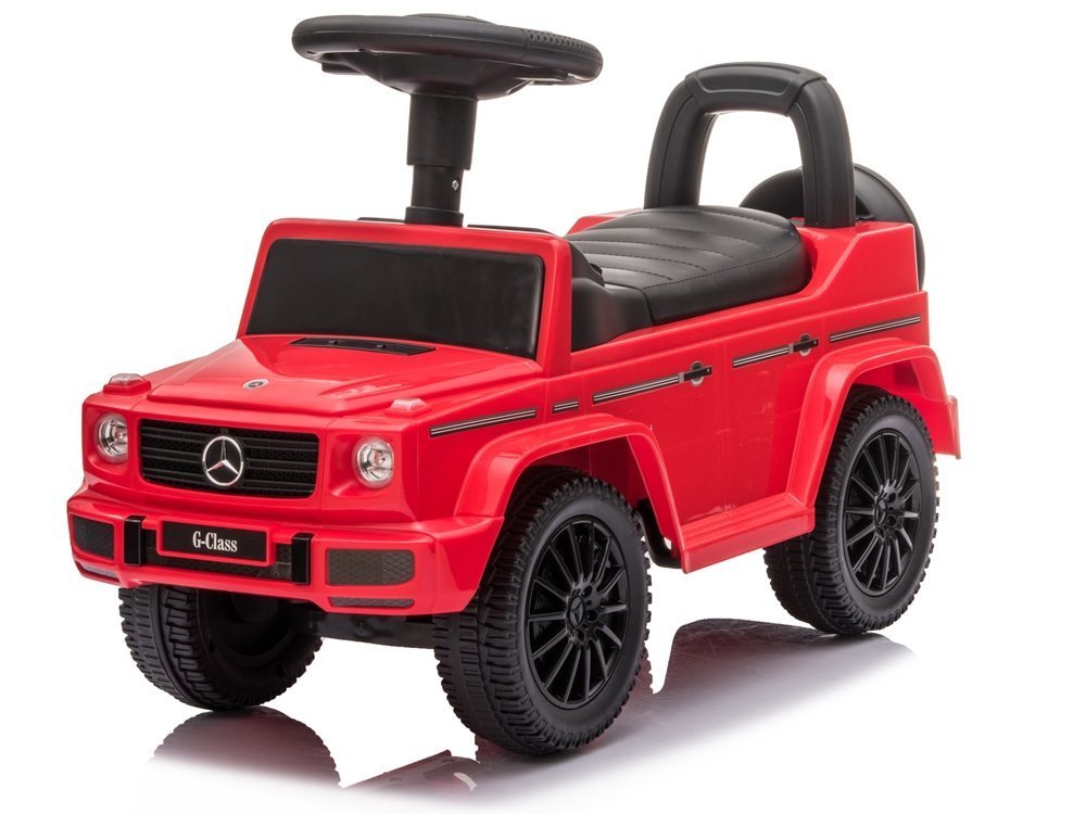 LeanToys  Odrážadlo autíčko Mercedes G-Class s klaksónom červené