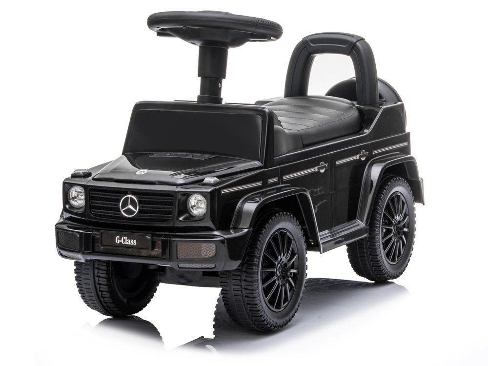 LeanToys  Odrážadlo autíčko Mercedes G-Class s klaksónom čierne